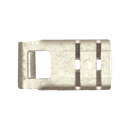 Quickcable Flag Terminal, 1/4 in Stud Size, 14 AWG, Bare Insulated, Bare, 100 PK 166265-100